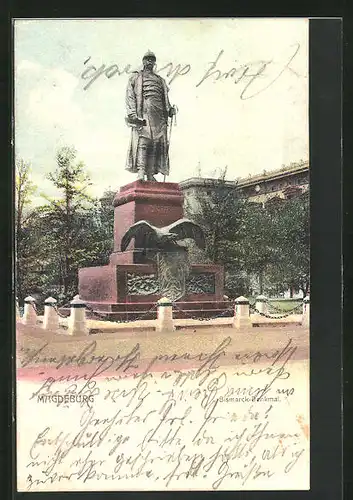 AK Magdeburg, Bismarck-Denkmal