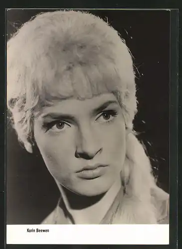 AK Schauspielerin Karin Beewen im Portrait