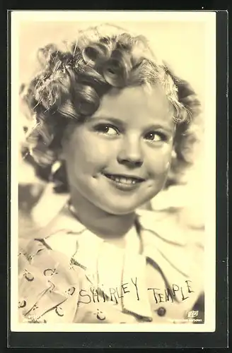 AK Schauspielerin Shirley Temple, als Kind
