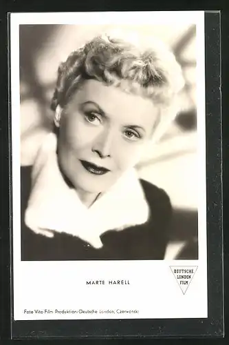 AK Schauspielerin Marte Harell