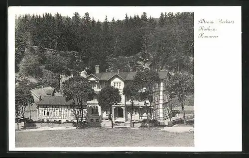 AK Altenau /Harz, Hotel Hannover