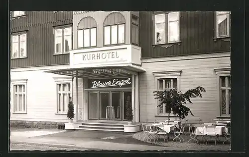AK Braunlage /Harz, Kurhotel Blauer Engel
