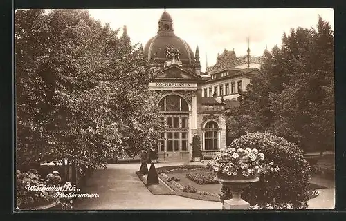 AK Wiesbaden /Rh., Kochbrunnen