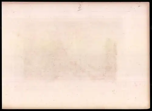 Stahlstich Frauenstein, Ziegen vor Ruine, Stahlstich um 1880, 19 x 25cm