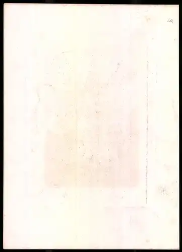 Stahlstich Bacharach /Rhein, Strassenpartie mit Kirche, Stahlstich um 1880, 20 x 28cm