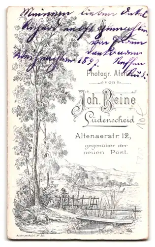 Fotografie Joh. Beine, Lüdenscheid, Altenaerstr. 12, Portrait charmanter junger Mann im eleganten Jackett