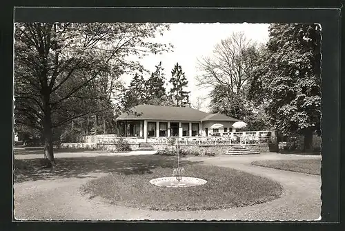 AK Rotenburg / Fulda, Park-Café