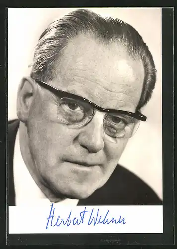 AK Herbert Wehner, Stellvertretender Vorsitzender der SPD, BRD