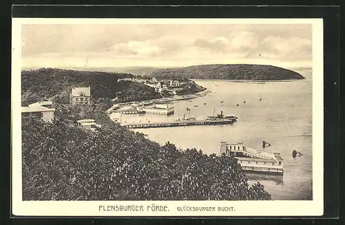 AK Flensburg, Flensburger Förde, Glücksburger Bucht