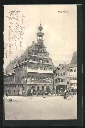 AK Esslingen a. N., Altes Rathaus