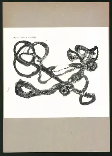 Exlibris Poul A. Andersen, Abstrakte Wurzeln