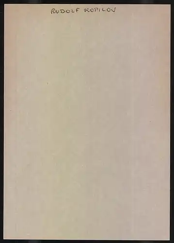 Exlibris Beck Petr, rote Blumen