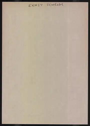 Exlibris Fritz Suda, Fenster mit Baum Verzierung