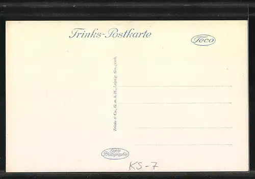 AK Kassel-Wilhelmshöhe, Schloss mit Teich