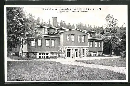 AK Benneckenstein i. Harz, Jugendheim Baurat Dr. Schmidt