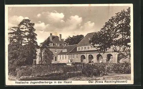 AK Oer /Kreis Recklinghausen, Vestische Jugendherberge in der Haard