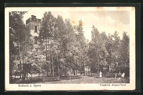 AK Sohland a. Spree, Friedrich August-Turm