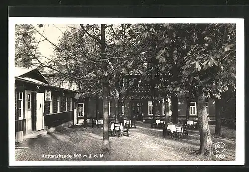 AK Walddorf, Gasthaus Kottmarbaude