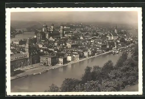 AK Passau, Blick vom Oberhaus