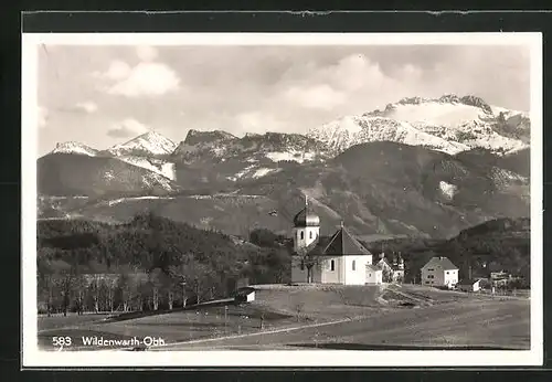 AK Wildenwarth / Obb., Blick zur Kirche