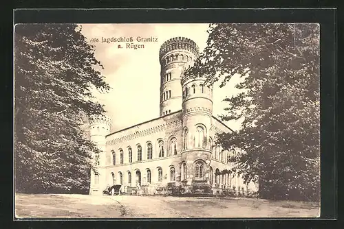 AK Binz / Rügen, Jagdschloss Granitz