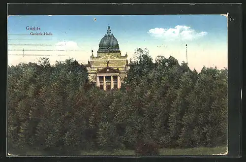 AK Görlitz, Gedenk-Halle