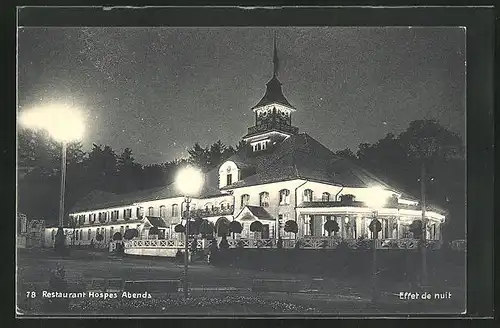 AK Berne, Exposition Nationale Suisse 1914, Restaurant Hospes, Ausstellung