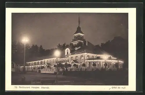 AK Berne, Exposition Nationale Suisse 1914, Restaurant Hospes, Ausstellung