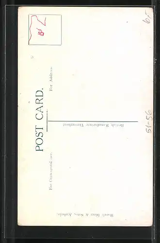 AK Indien, Bhistee, Wasserträger giesst Pflanzen