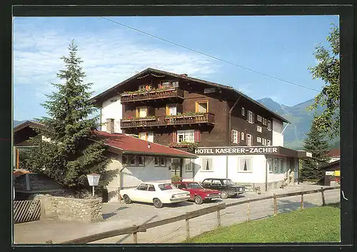AK Fischen-Berg im Allgäu, Hotel - Pension - Cafe Kaserer-Zacher
