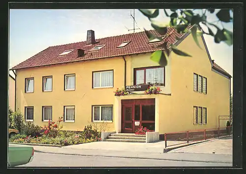 AK Bad Schussenried in Oberschwaben, Pension Oefner