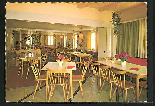 AK Buchenberg im Allgäu, Pension-Cafe Goll, in der Bauernstube
