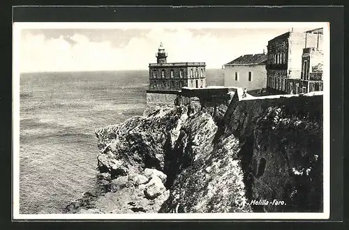 AK Melilla-Faro, Blick zum Leuchtturm