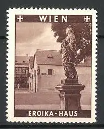 Reklamemarke Wien, Denkmal vor dem Eroika-Haus