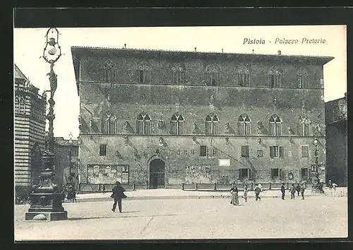 AK Pistoia, Palazzo Pretorio, Fassade