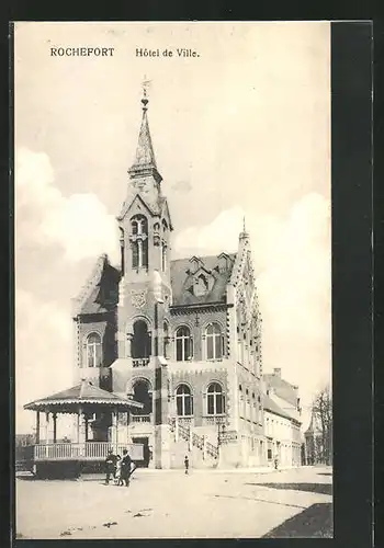 AK Rochefort, Hotel de Ville, am Pavillon