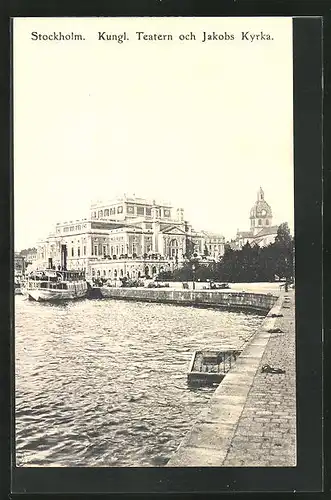 AK Stockholm, kungl. Teatern och Jakobs Kyrka