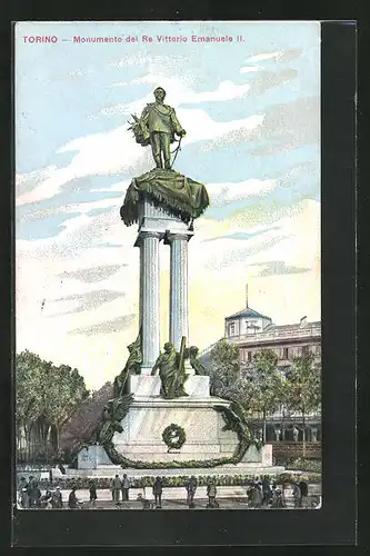 AK Torino, Monumento del Re Vittorio Emanuele II