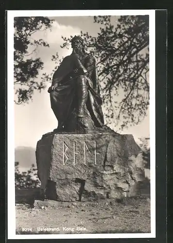 AK Balestrand, Denkmal Kong Bele
