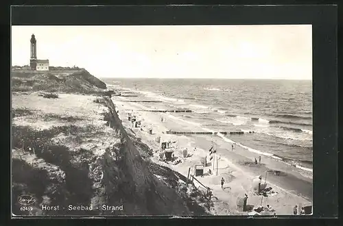 AK Horst, der Strand des Seebads