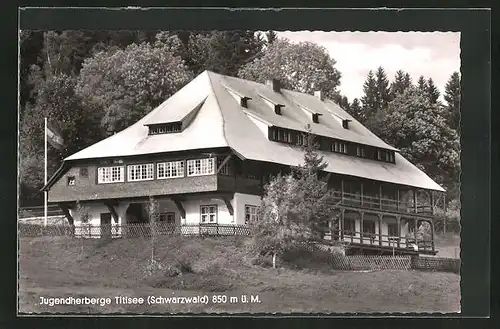 AK Freiburg i. Br., an der Jugendherberge Titisee