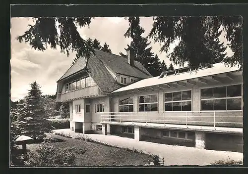 AK Bonndorf im Schwarzwald, am Kinderkurheim Luginsland