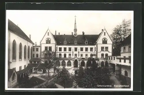 AK Untermarchtal, am Exerzitienhaus