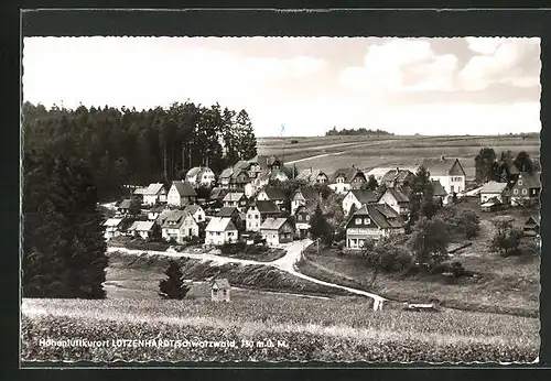 AK Lützenhardt im Schwarzwald, Blick auf den gesamten Ort