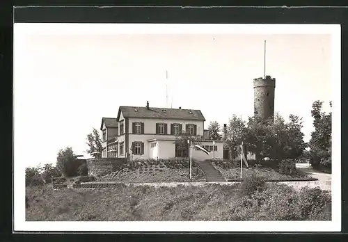 AK Heilbronn / Neckar, Gasthaus Hoch auf dem Wartberg