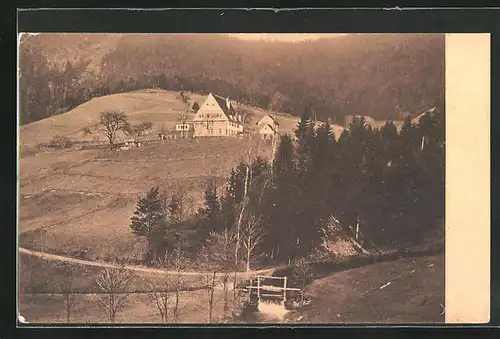 AK Alpirsbach / Schwarzwald, Blick auf das Erholungsheim Lechler