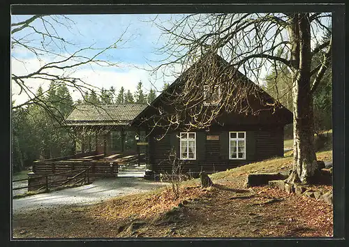 AK Wildbad im Schwarzwald, an der Waldgaststätte Grünhütte