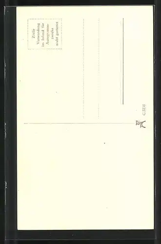 AK Schauspieler Paul Henckels mit kritischem Blick zur Seite