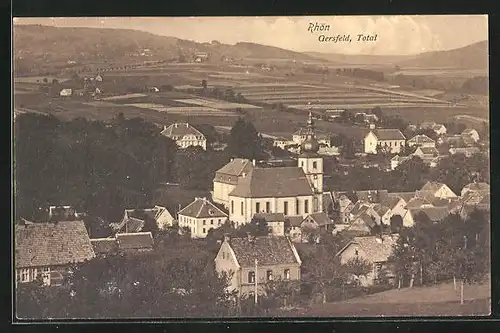 AK Gersfeld / Rhön, Totalansicht