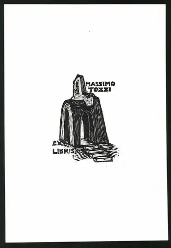 Exlibris Massimo Tozzi, Torbogen